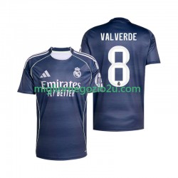 Maglia Real Madrid Valverde 8 Uomo Trasferta Divisa 2025-2026 Manica Corta