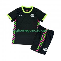 Maglia Australia Bambino Trasferta Divisa 2025 Manica Corta