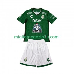 Maglia Club Leon Bambino Casa Divisa 2024-2025 Manica Corta