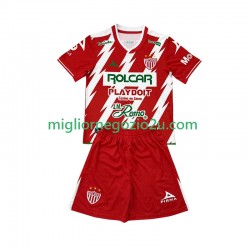 Maglia Club Necaxa Bambino Casa Divisa 2024-2025 Manica Corta