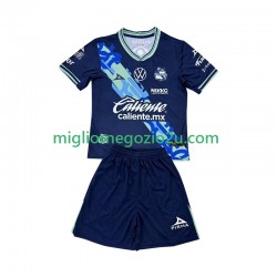 Maglia Club Puebla Bambino Trasferta Divisa 2024-2025 Manica Corta