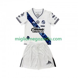 Maglia Club Puebla Bambino Casa Divisa 2024-2025 Manica Corta