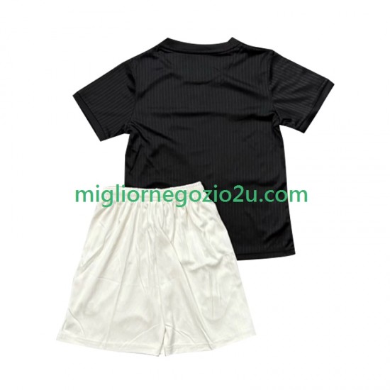 Maglia Germania Anniversary Bambino Trasferta Divisa 2025 Manica Corta