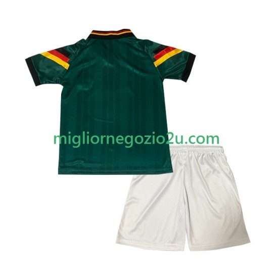 Maglia Germania 1992 Retro Bambino Trasferta Divisa Manica Corta