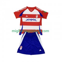 Maglia Granada Bambino Casa Divisa 2024-2025 Manica Corta