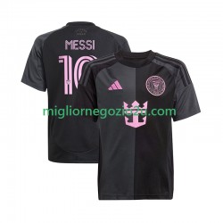 Maglia Inter Miami Lionel Messi 10 Uomo Trasferta Divisa 2025 Manica Corta