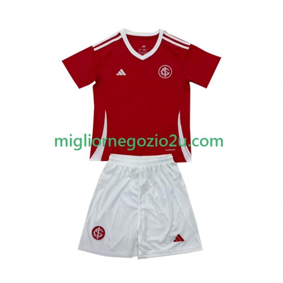 Maglia Internacional Bambino Casa Divisa 2025 Manica Corta