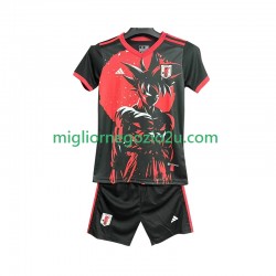 Maglia Giappone Special Bambino Casa Divisa 2025-2026 Manica Corta