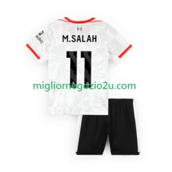 Maglia Liverpool M.SALAH 11 Bambino Terza Divisa 2024-2025 Manica Corta