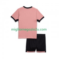 Maglia Paris Saint-Germain Bambino Terza Divisa 2024-2025 Manica Corta