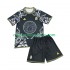 Maglia Real Madrid Versace Black Edition Bambino Casa Divisa 2024-2025 Manica Corta