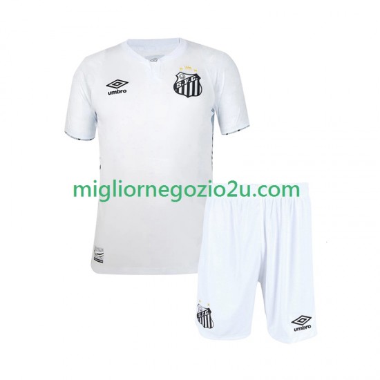 Maglia Santos FC Bambino Casa Divisa 2024-2025 Manica Corta
