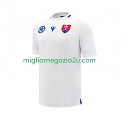 Maglia Slovacchia Uomo Trasferta Divisa 2024-2025 Manica Corta