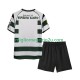 Maglia Sporting CP 2001 2003 Retro Bambino Casa Divisa Manica Corta