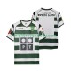 Maglia Sporting CP 2001 2003 Retro Uomo Casa Divisa Manica Corta
