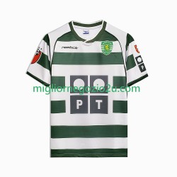 Maglia Sporting CP 2001 2003 Retro Uomo Casa Divisa Manica Corta
