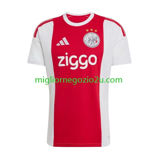 Maglia AFC Ajax Uomo Casa Divisa 2026-2027 Manica Corta