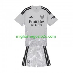 Maglia Arsenal Portiere Bambino Casa Divisa 2026-2027 Manica Corta