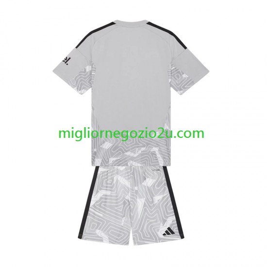 Maglia Arsenal Portiere Bambino Casa Divisa 2026-2027 Manica Corta