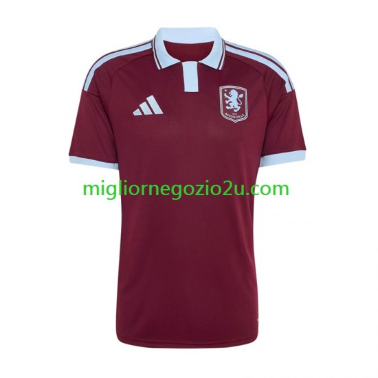 Maglia Aston Villa Uomo Casa Divisa 2026-2027 Manica Corta