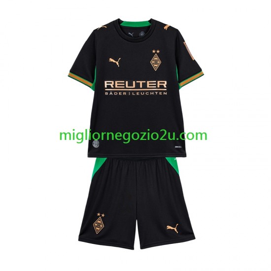 Maglia Russia Bo Monchengladbach Bambino Trasferta Divisa 2026-2027 Manica Corta