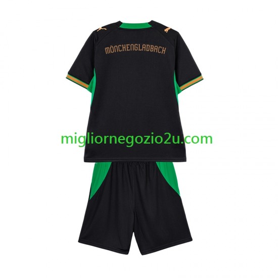 Maglia Russia Bo Monchengladbach Bambino Trasferta Divisa 2026-2027 Manica Corta