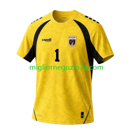 Maglia Cape Verde Vozinha 1 Portiere Uomo Casa Divisa 2026 Manica Corta