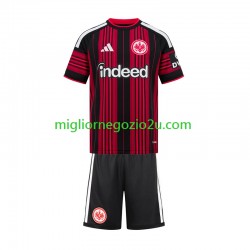 Maglia Eintracht Frankfurt Bambino Casa Divisa 2026-2027 Manica Corta
