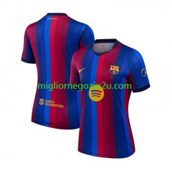 Maglia FC Barcelona Donna Casa Divisa 2026-2027 Manica Corta