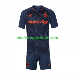 Maglia Feyenoord Rotterdam Bambino Terza Divisa 2026-2027 Manica Corta