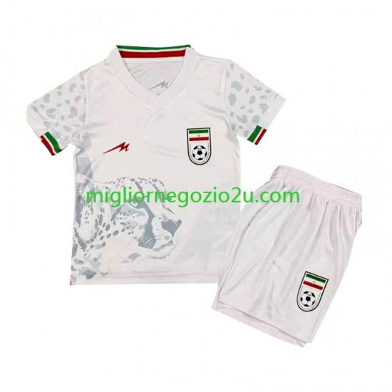 Maglia Iran Bambino Casa Divisa 2026 Manica Corta