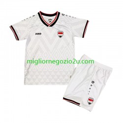 Maglia Iraq Bambino Trasferta Divisa 2026-2027 Manica Corta