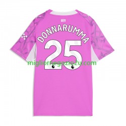 Maglia Manchester City Gianluigi Donnarumma 25 Portiere Uomo Trasferta Divisa 2026-2027 Manica Corta