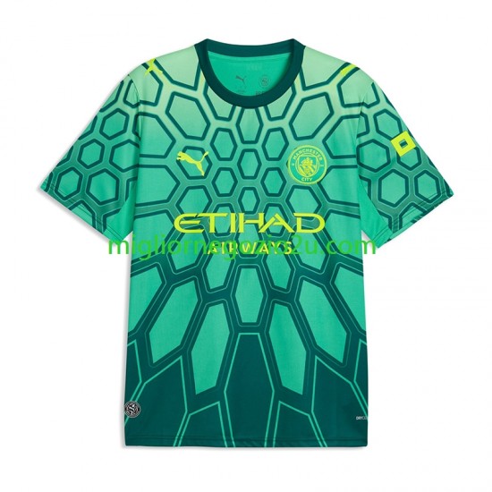Maglia Manchester City Portiere Uomo Casa Divisa 2026-2027 Manica Corta