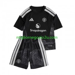 Maglia Manchester United Portiere Bambino Casa Divisa 2026-2027 Manica Corta