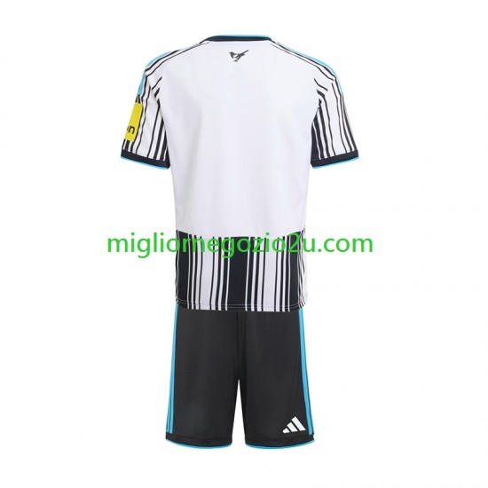 Maglia Newcastle United Bambino Casa Divisa 2026-2027 Manica Corta