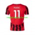 Maglia AC Milan Pulisic 11 Uomo Casa Divisa 2024-2025 Manica Corta