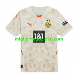 Maglia Borussia Dortmund Portiere Uomo Trasferta Divisa 2024-2025 Manica Corta