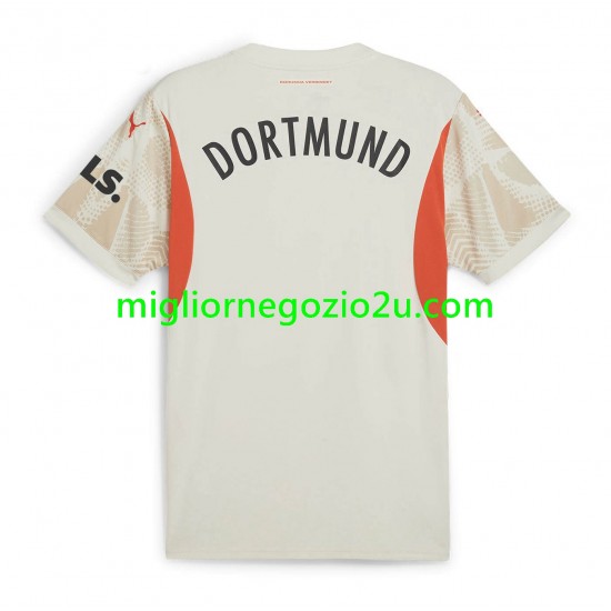 Maglia Borussia Dortmund Portiere Uomo Trasferta Divisa 2024-2025 Manica Corta