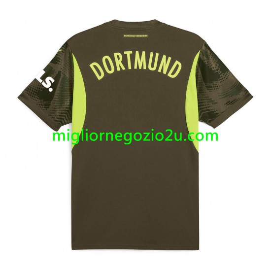 Maglia Borussia Dortmund Portiere Uomo Casa Divisa 2024-2025 Manica Corta