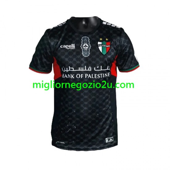 Maglia Club Deportivo Palestino Uomo Trasferta Divisa 2024-2025 Manica Corta
