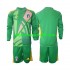 Maglia Italia Portiere Bambino Trasferta Divisa Euro 2024 Manica Lunga