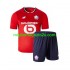Maglia LOSC Lille Bambino Casa Divisa 2024-2025 Manica Corta