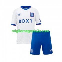 Maglia Rangers Bambino Trasferta Divisa 2024-2025 Manica Corta