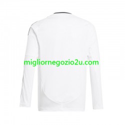 Maglia Real Madrid Uomo Casa Divisa 2024-2025 Manica Lunga
