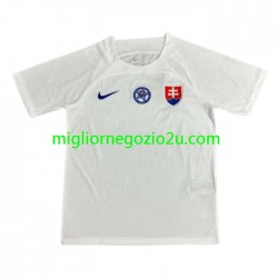 Maglia Slovacchia Uomo Trasferta Divisa Euro 2024 Manica Corta