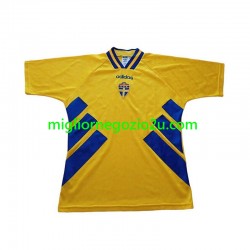 Maglia Svezia Retro Uomo Casa Divisa 1994 Manica Corta