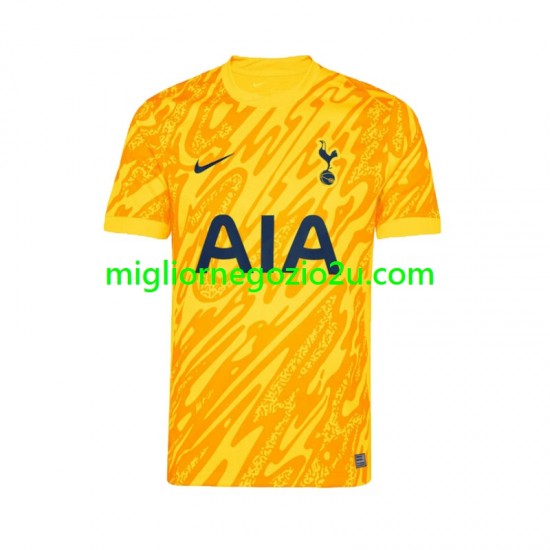 Maglia Tottenham Hotspur Portiere Uomo Casa Divisa 2024-2025 Manica Corta