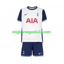 Maglia Tottenham Hotspur Bambino Casa Divisa 2024-2025 Manica Corta