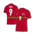 Maglia Turchia Enes Unal 9 Uomo Trasferta Divisa Euro 2024 Manica Corta